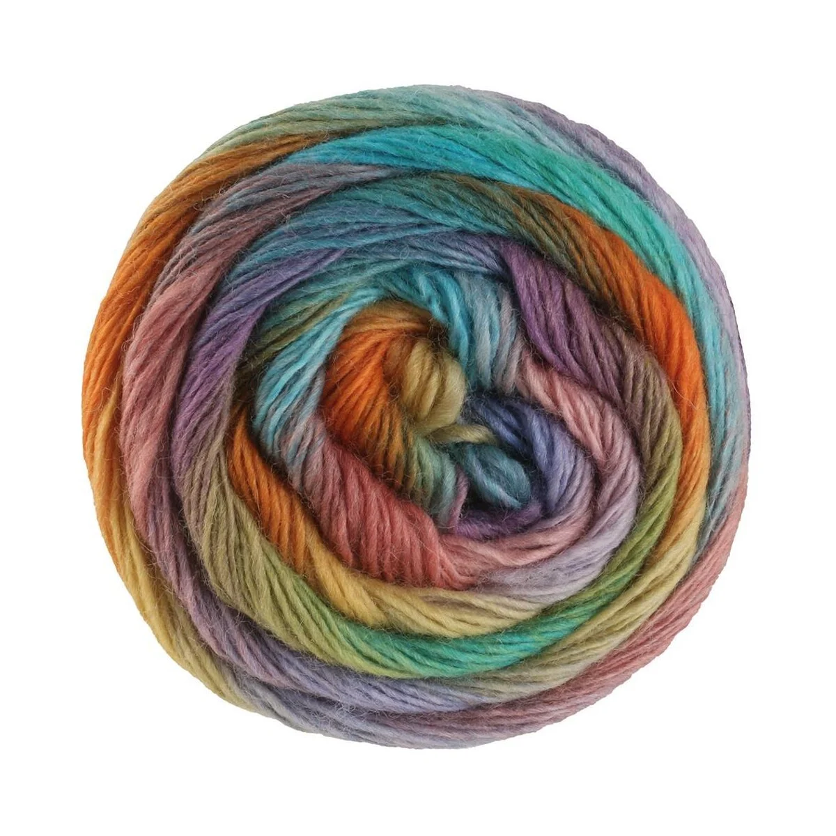 Lana Grossa - Meilenweit 100g Color Mix Multi 8020 olivgrün petrol blaulila rotlila pistazie jade türkis pflaume ziegelrot gelb orange