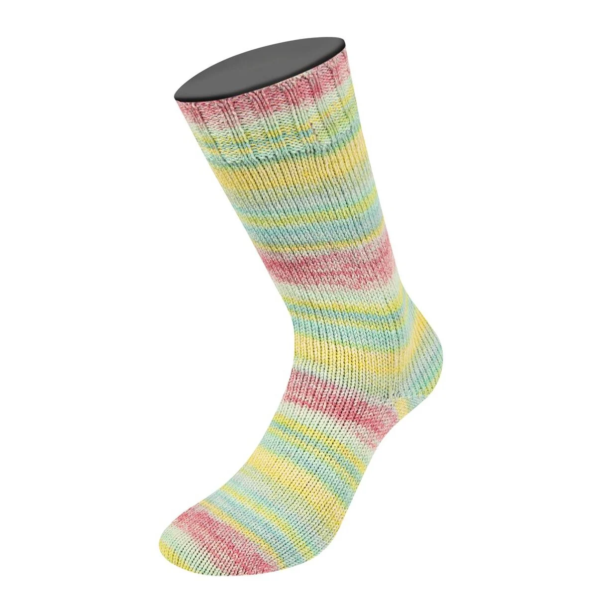 Lana Grossa - Meilenweit 100g Cotone Vegano Arancia 6176 mintgrün hellgelb türkis rohweiß rosa nelke