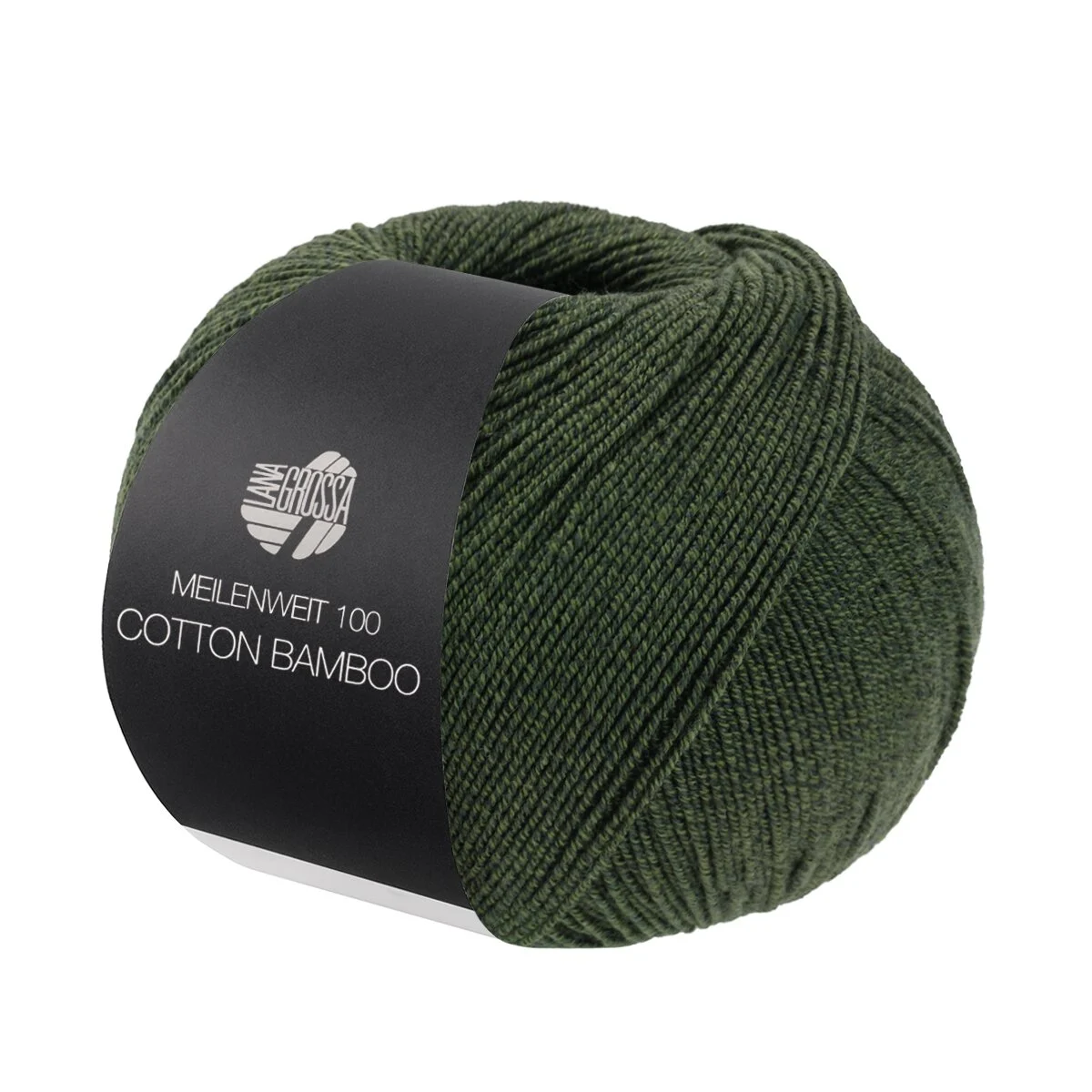 Lana Grossa - Meilenweit 100g Cotton Bamboo 0043 oleandergrün