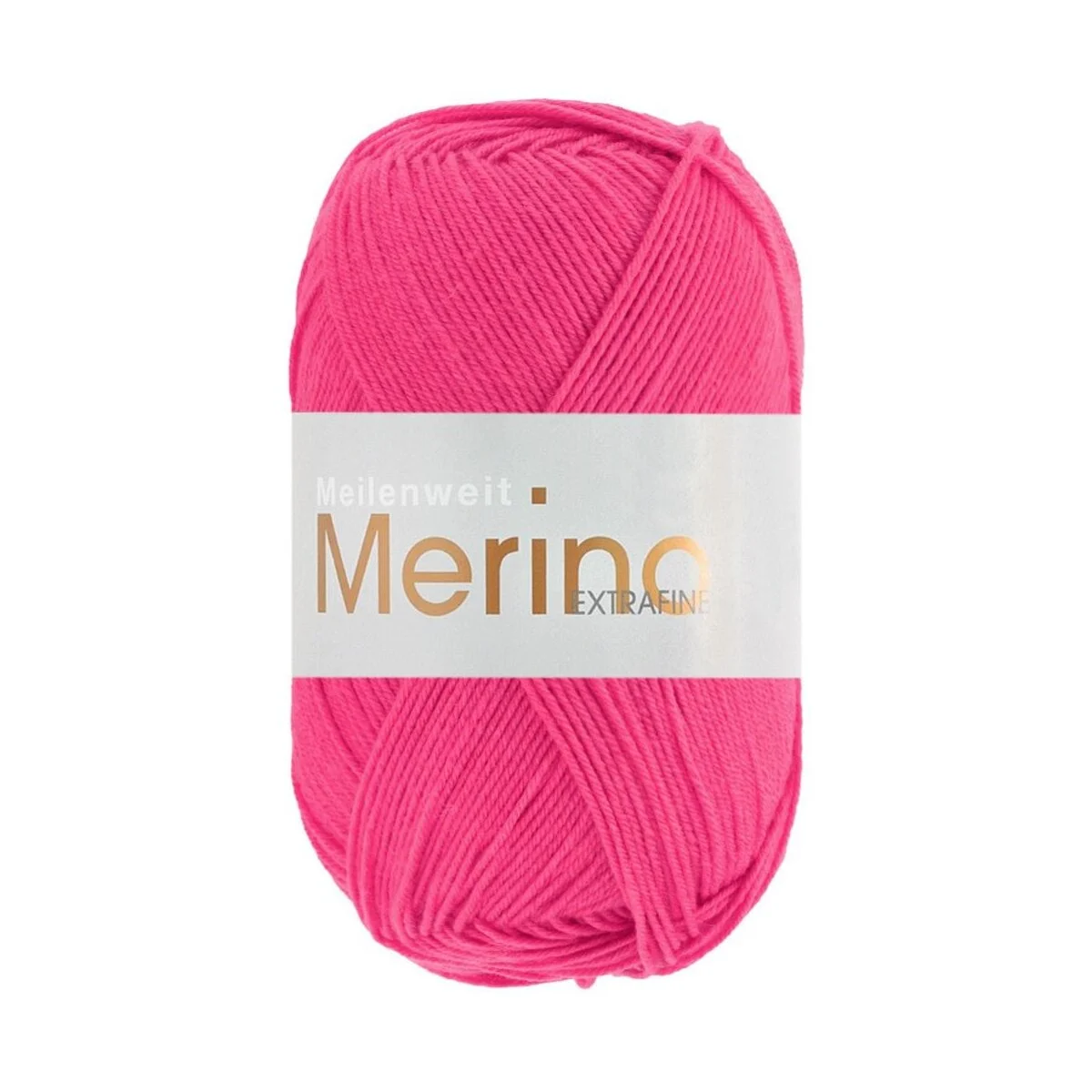 Lana Grossa - Meilenweit 100g Merino Extrafine uni 2454 pink