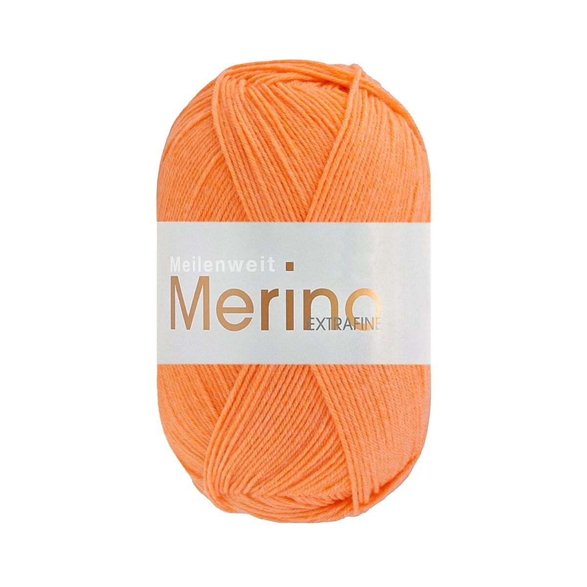 Lana Grossa - Meilenweit 100g Merino Extrafine uni 2470 lachs