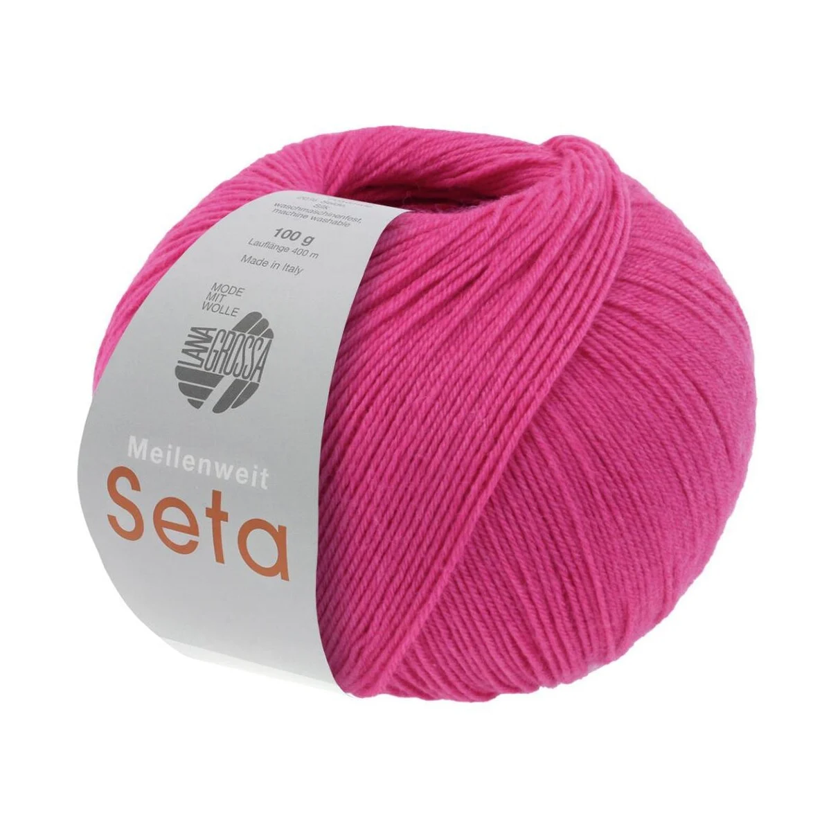 Lana Grossa - Meilenweit 100g Seta 0037 pink