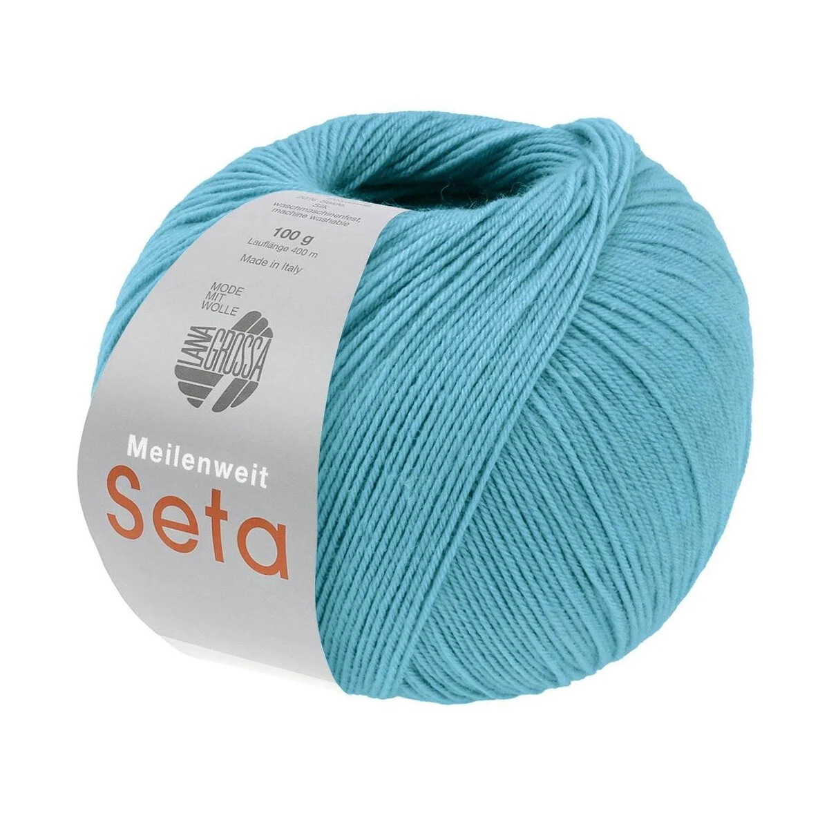 Lana Grossa - Meilenweit 100g Seta 0055 himmelblau