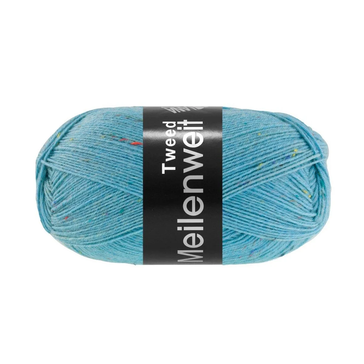 Lana Grossa - Meilenweit 100g Tweed 0181 hellpetrol