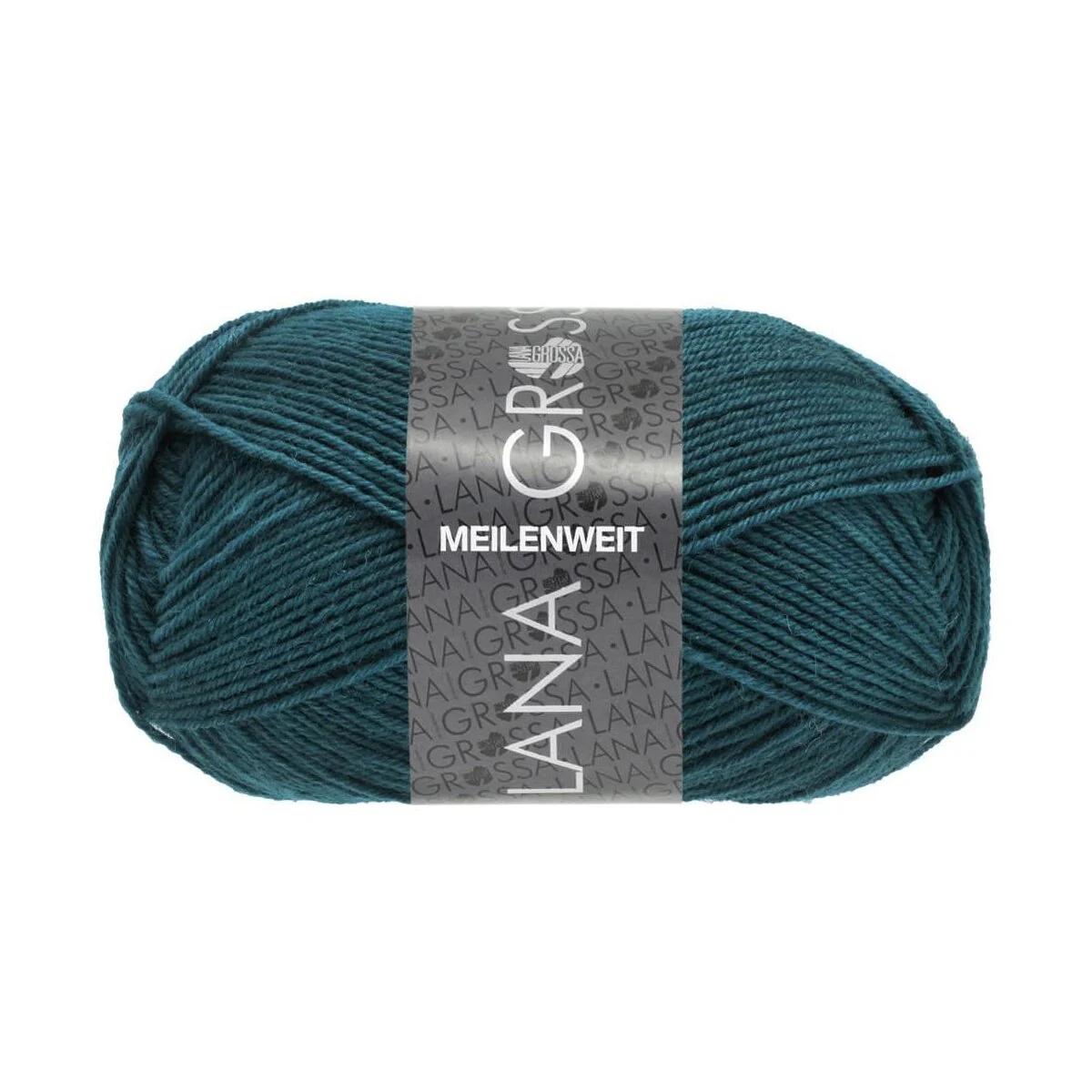 Lana Grossa - Meilenweit 4-fach 50g 1408 dunkelpetrol