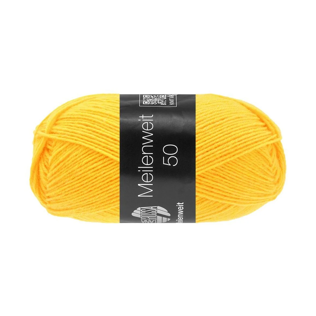 Lana Grossa - Meilenweit 4-fach 50g 1421 kanariengelb