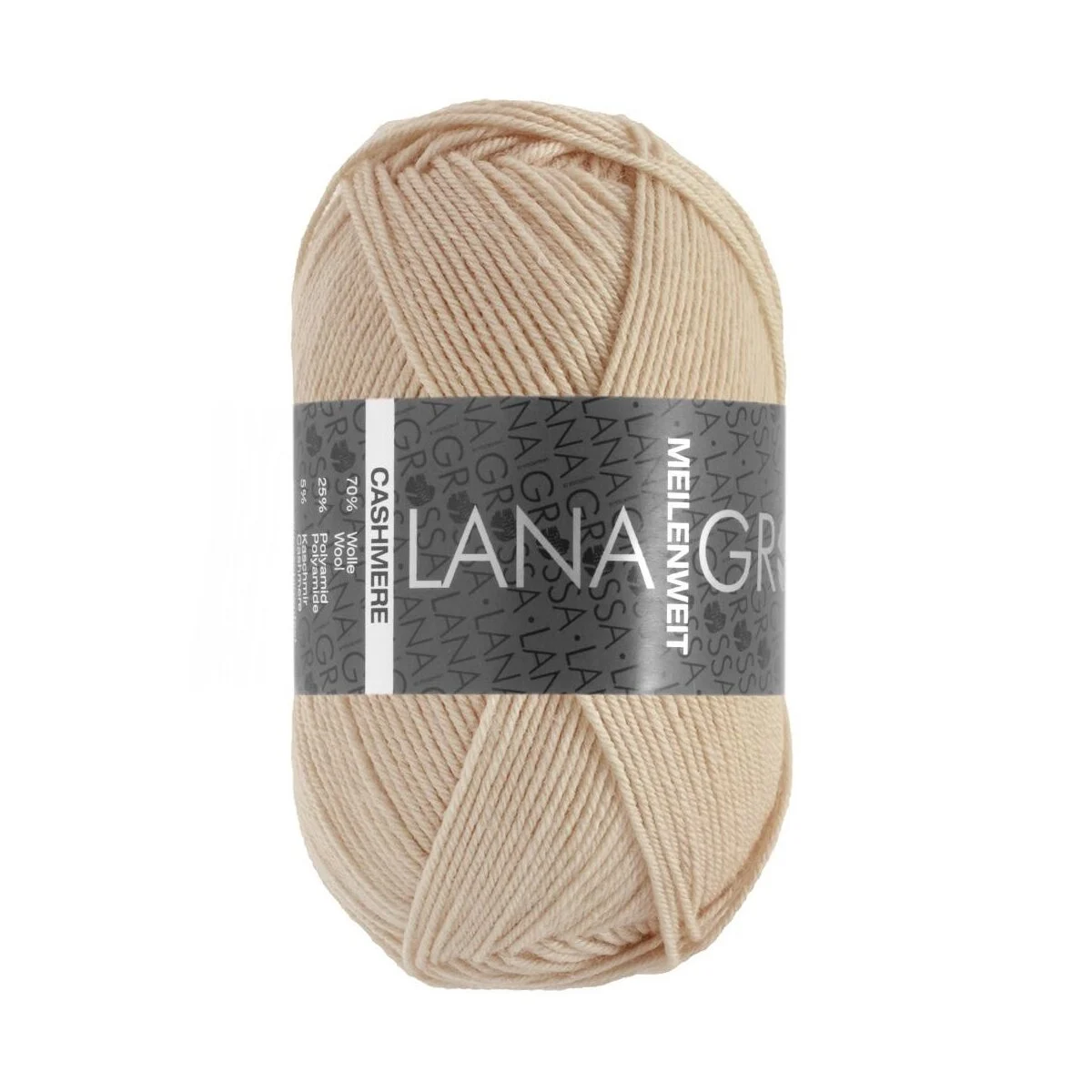 Lana Grossa - Meilenweit 4-fach 50g Cashmere 0061 beige