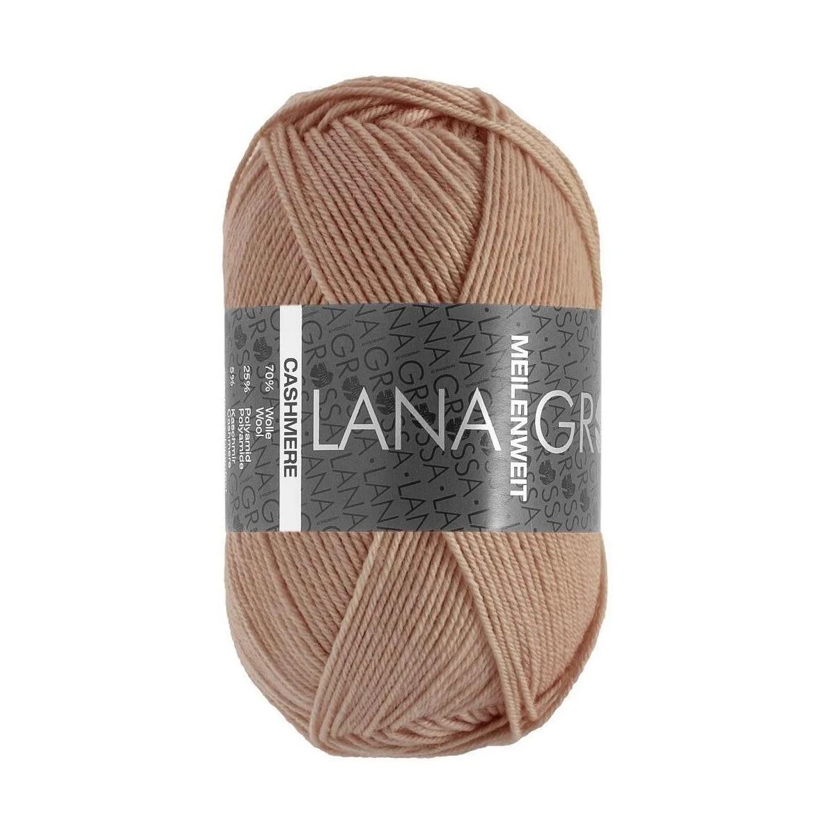 Lana Grossa - Meilenweit 4-fach 50g Cashmere 0065 sandbeige