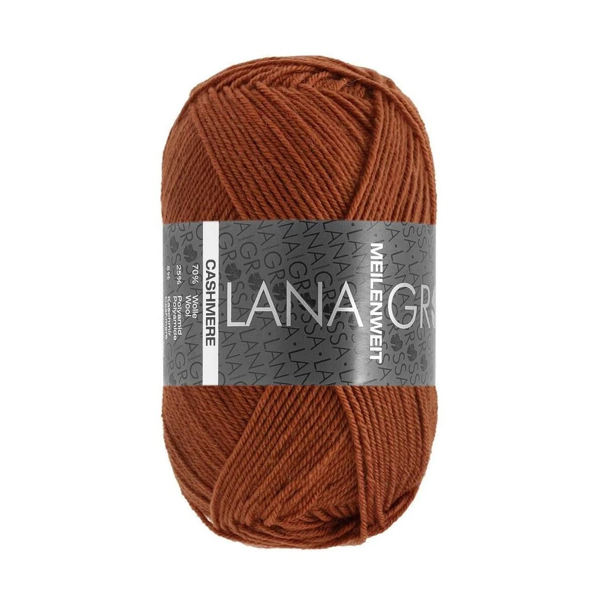 Lana Grossa - Meilenweit 4-fach 50g Cashmere 0066 karamell