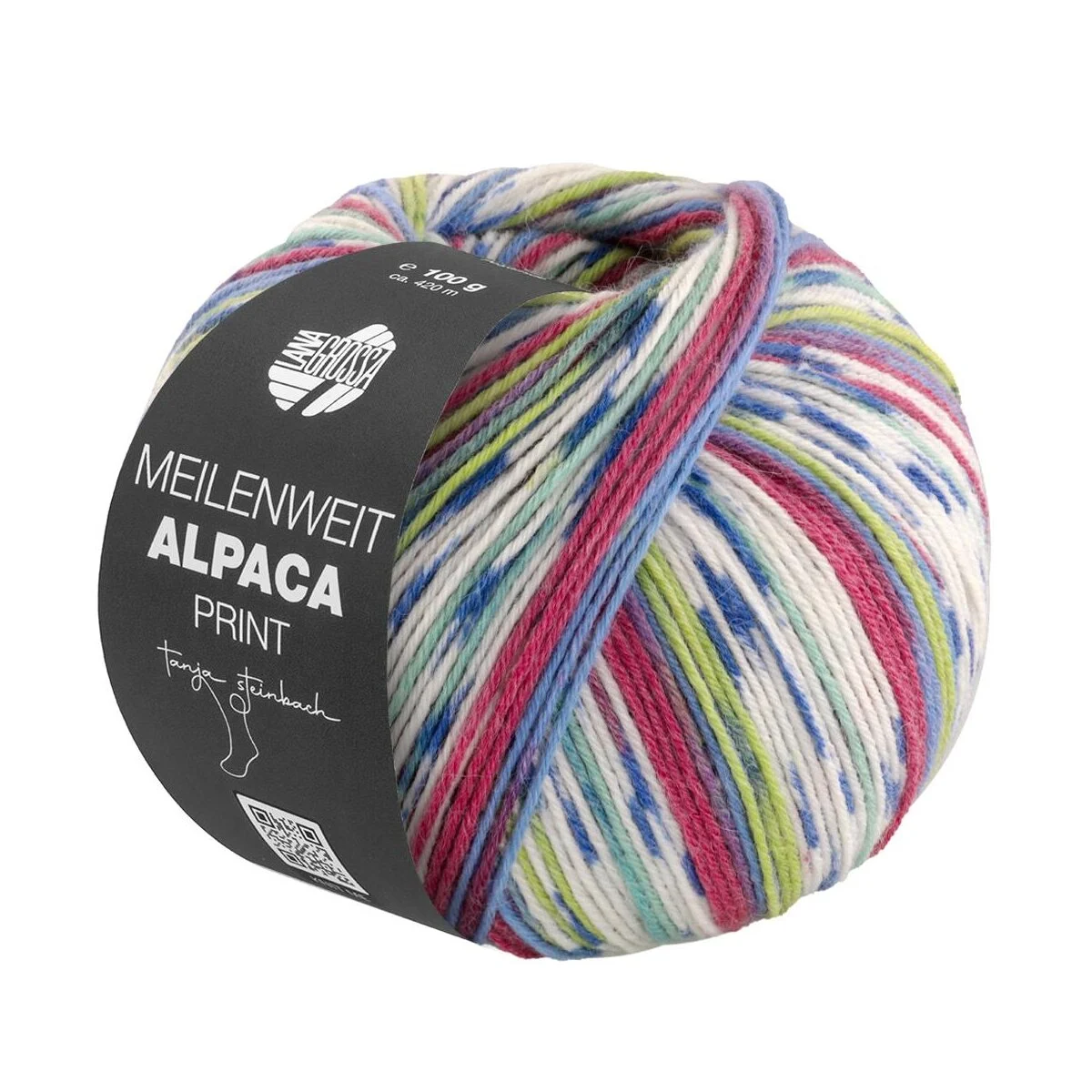 Lana Grossa - Meilenweit 6-fach 150g Alpaca Print