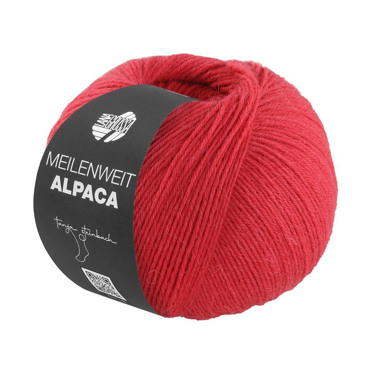 Lana Grossa - Meilenweit 6-fach 150g Alpaca uni 1003 rot