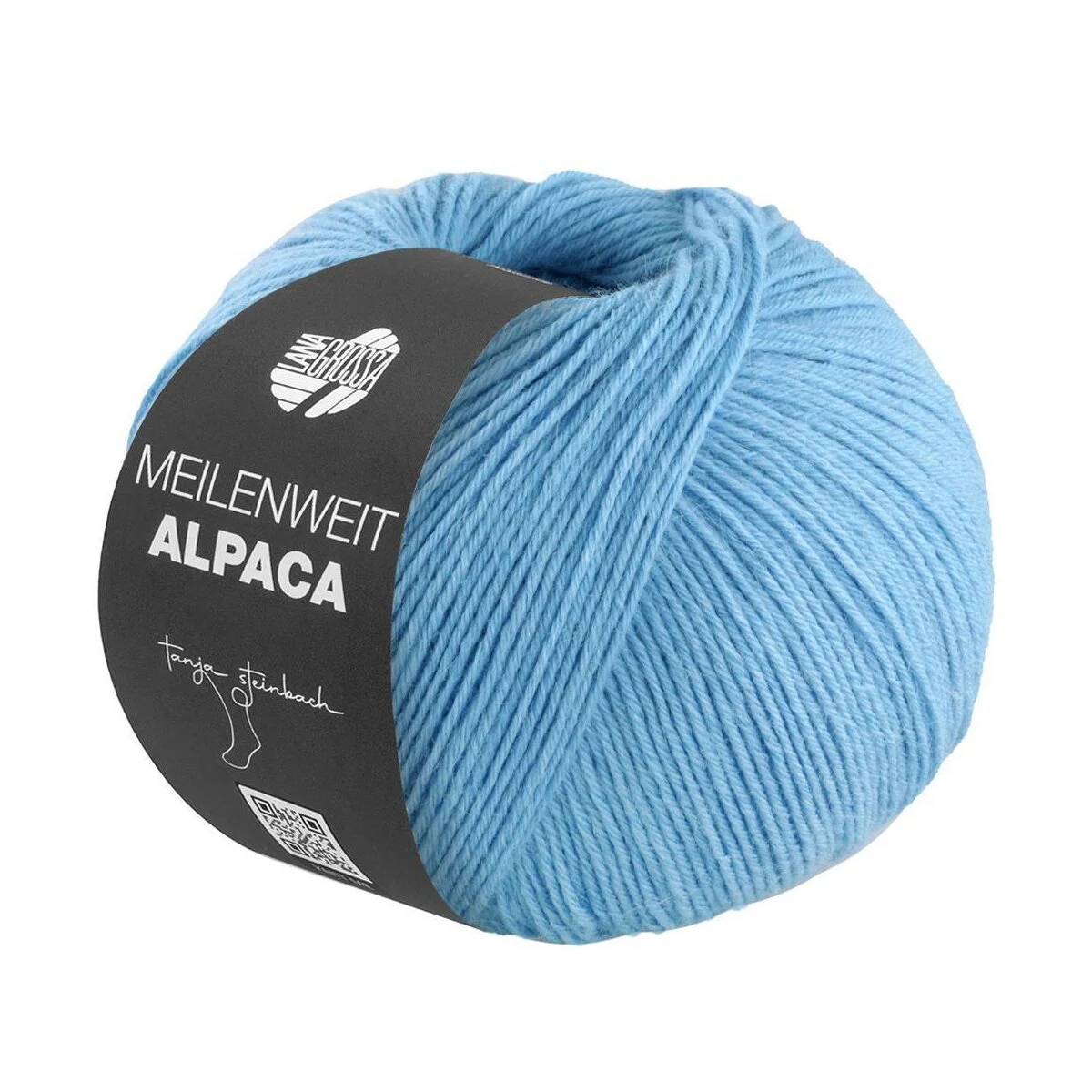 Lana Grossa - Meilenweit 6-fach 150g Alpaca uni 1005 hellblau