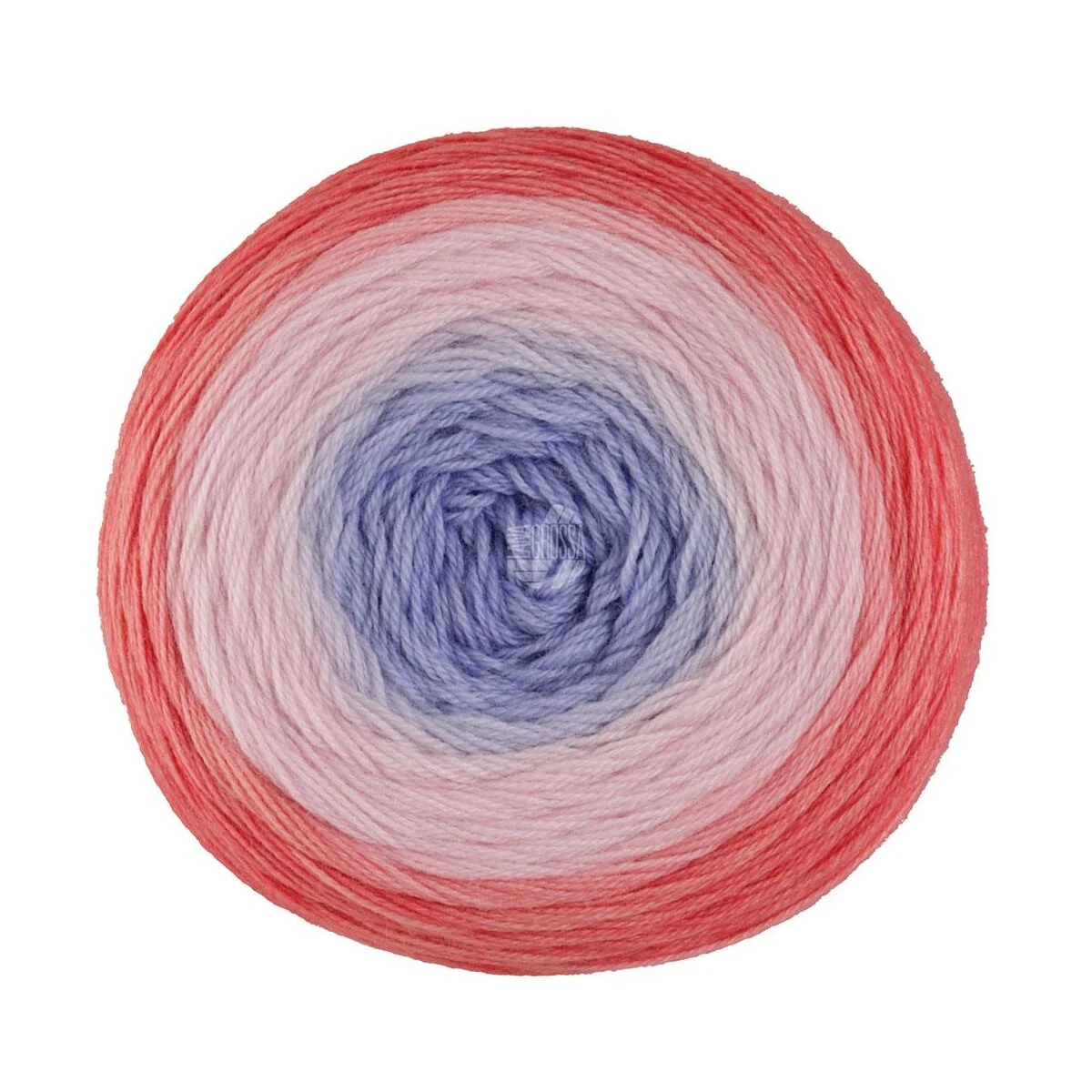 Lana Grossa - Merino Lace Aquarell 0011 lachs erika rosé hellgrau hellblau