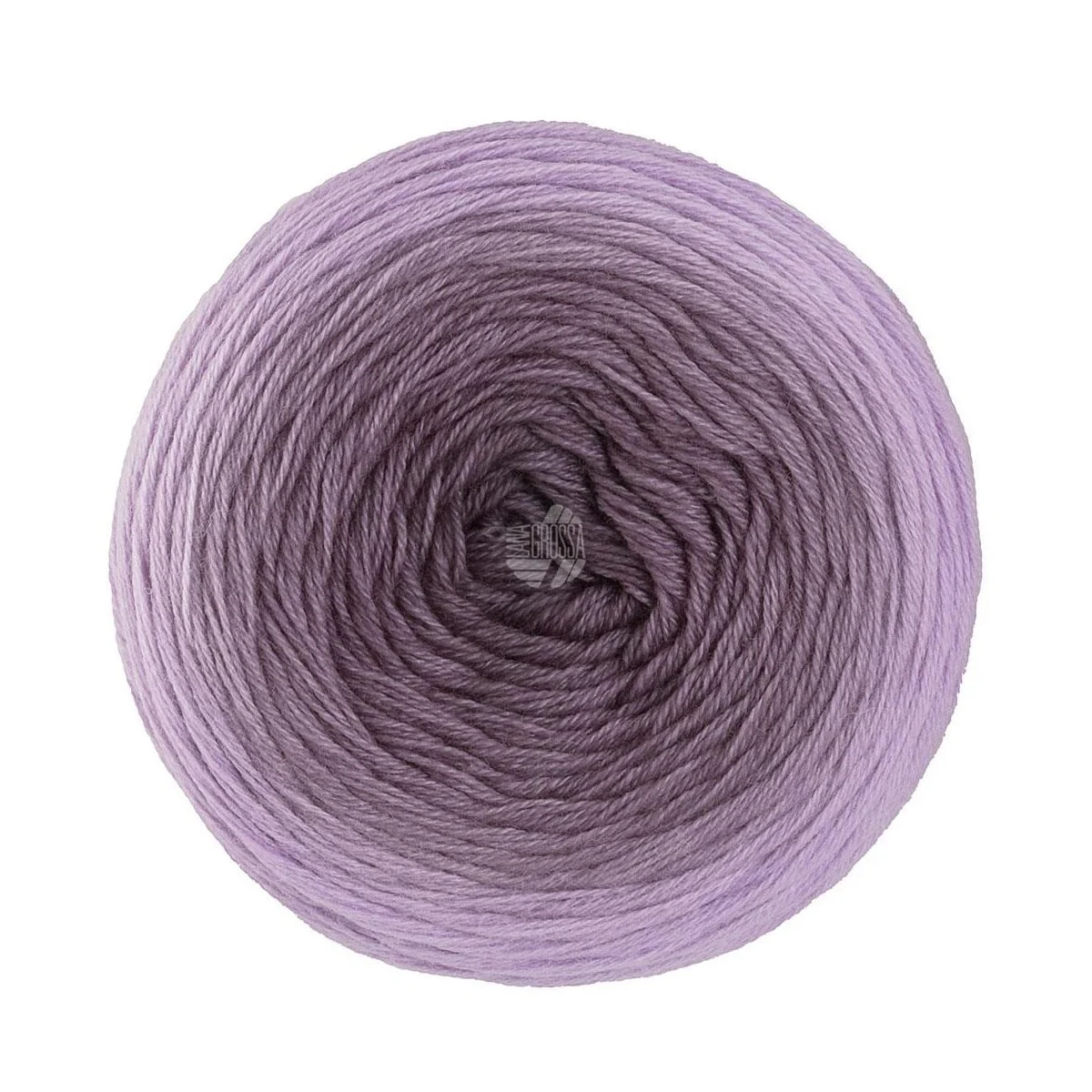 Lana Grossa - Merino Lace Aquarell 0405 dunkelgrauviolett pflaume blaulila