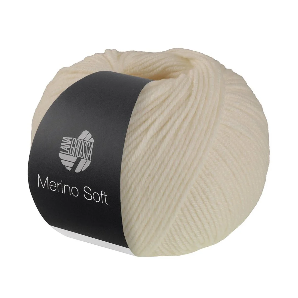 Lana Grossa - Merino Soft 0001 ecru