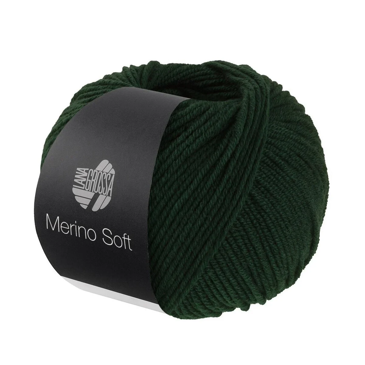 Lana Grossa - Merino Soft 0015 dunkelgrün
