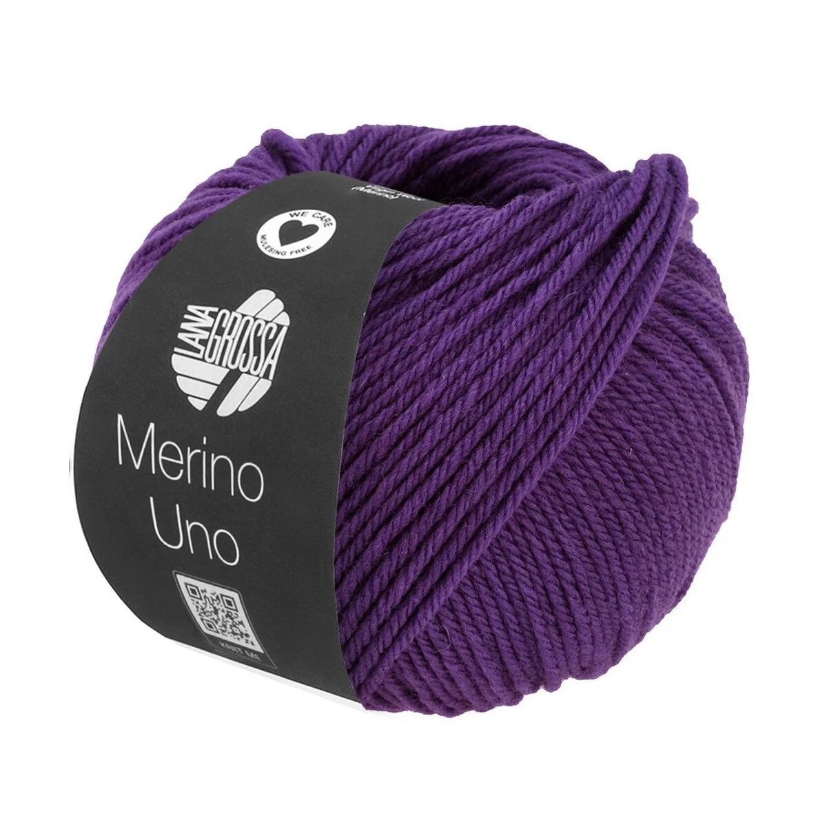 Lana Grossa - Merino Uno 0080 dunkelviolett