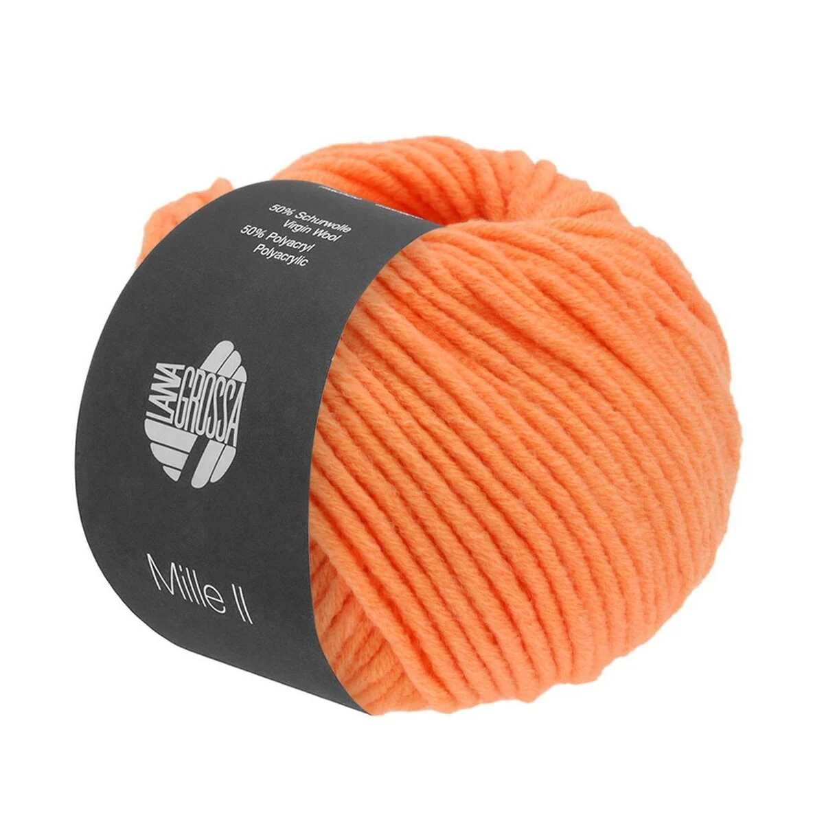 Lana Grossa - Mille II 0164 lachsorange
