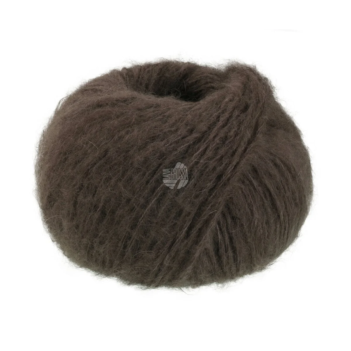 Lana Grossa - Mohair di Gio 0007 graubraun