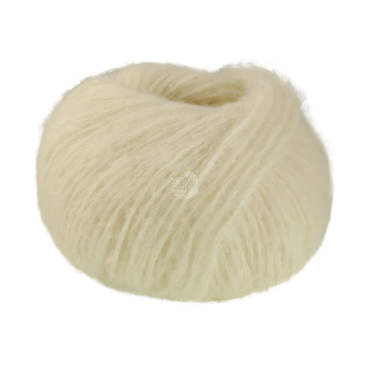Lana Grossa - Mohair di Gio 0009 rohweiß