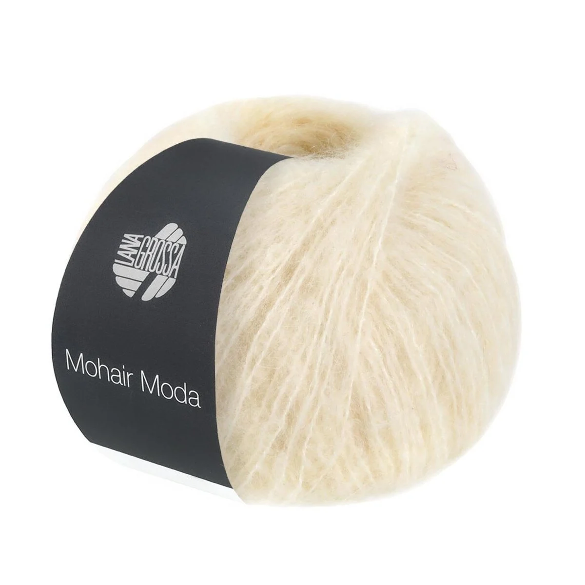 Lana Grossa - Mohair Moda 0018 rohweiß