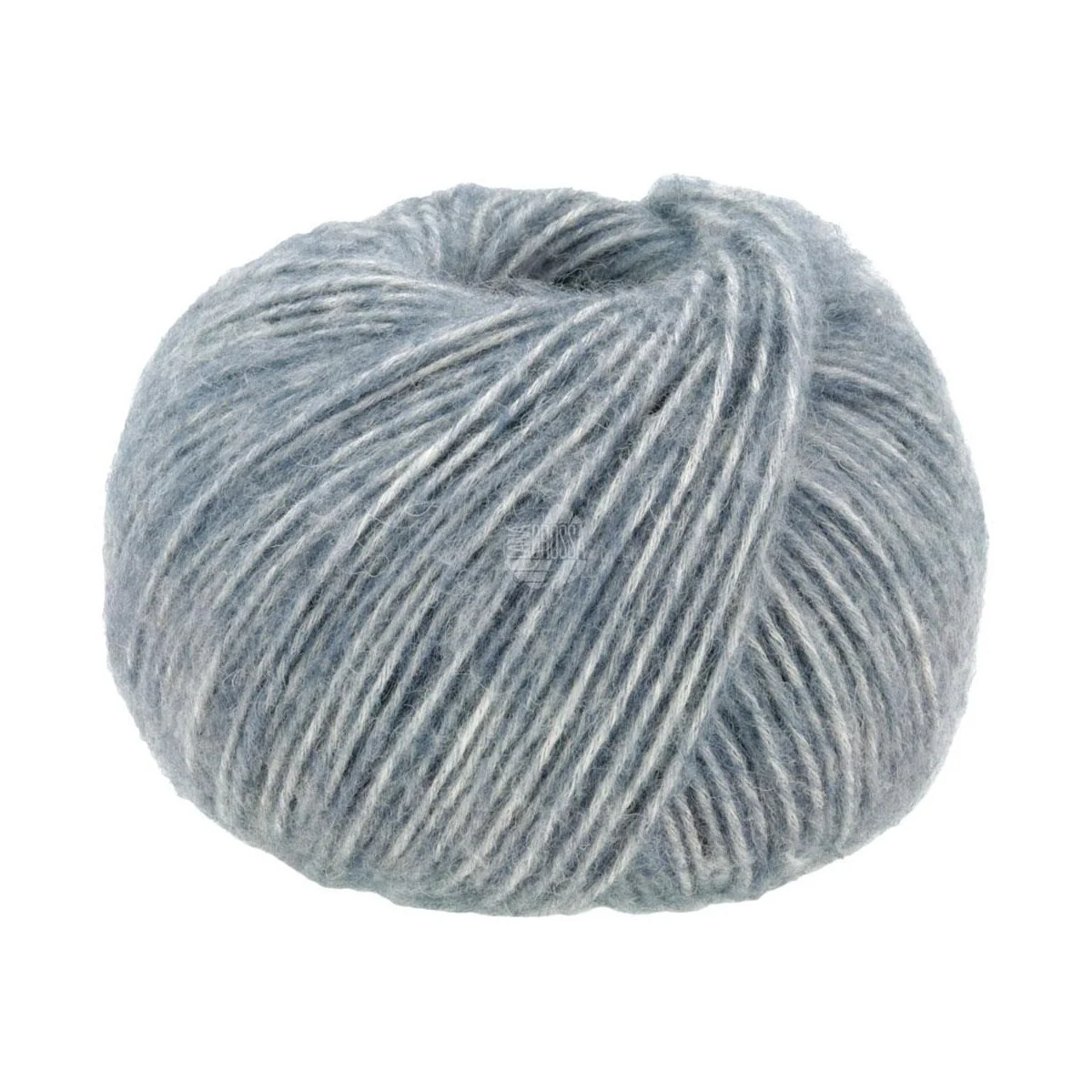 Lana Grossa - Natural Alpaca Pelo 0017 graublau meliert