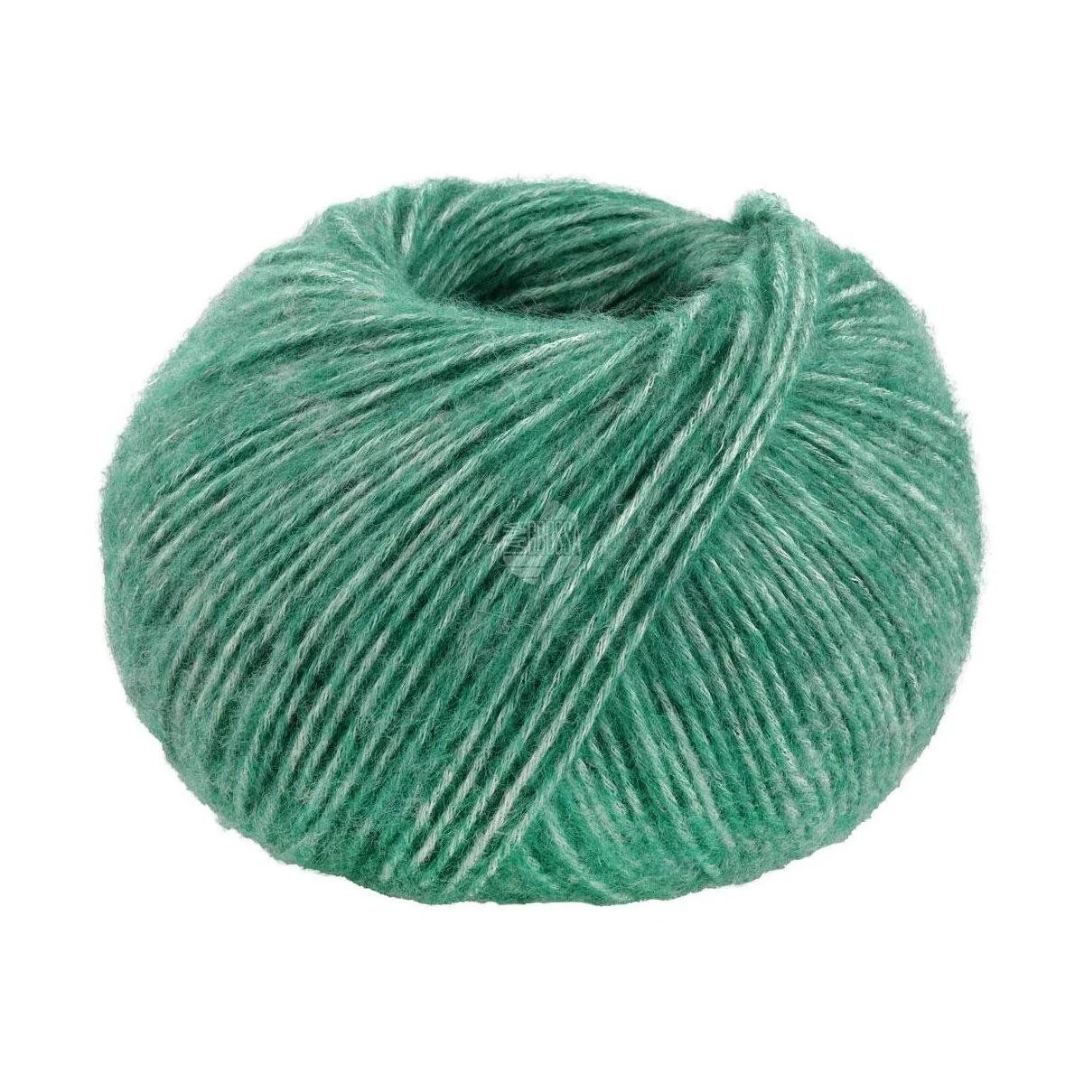 Lana Grossa - Natural Alpaca Pelo 0025 petrol meliert