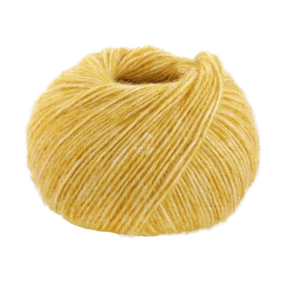 Lana Grossa - Natural Alpaca Pelo 0027 senfgelb meliert