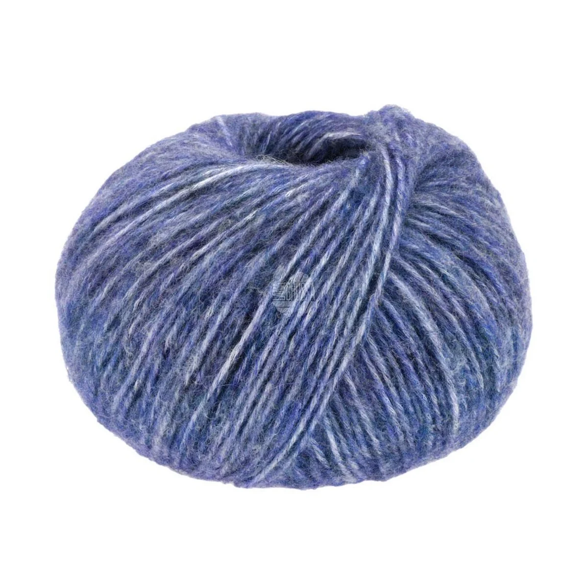 Lana Grossa - Natural Alpaca Pelo 0034 blau meliert