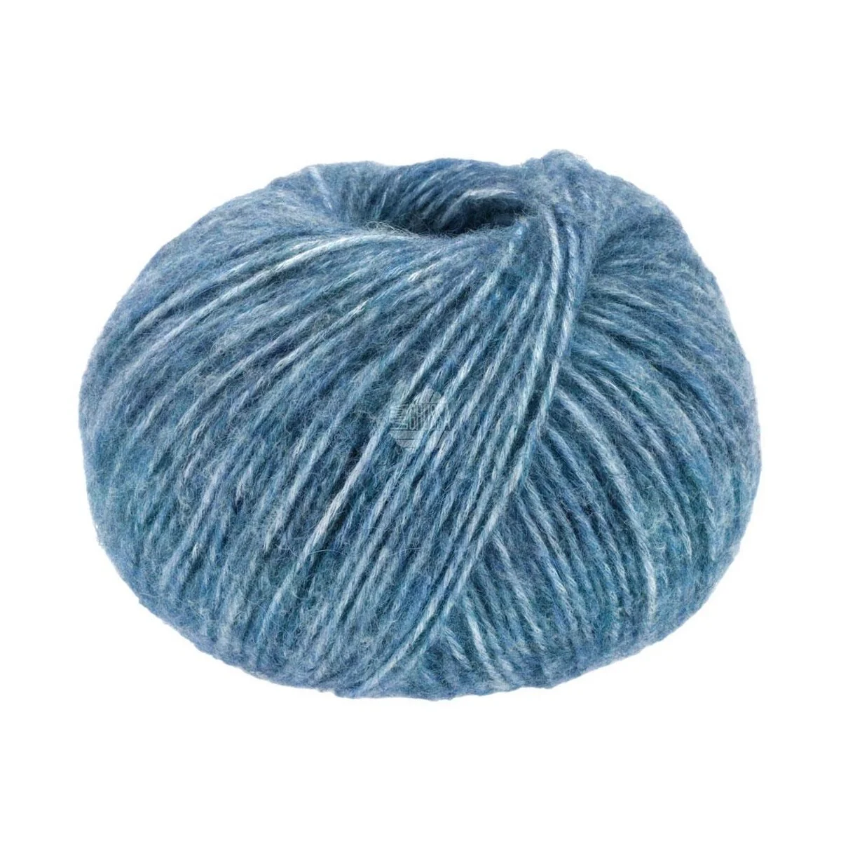 Lana Grossa - Natural Alpaca Pelo 0035 dunkelpetrol meliert