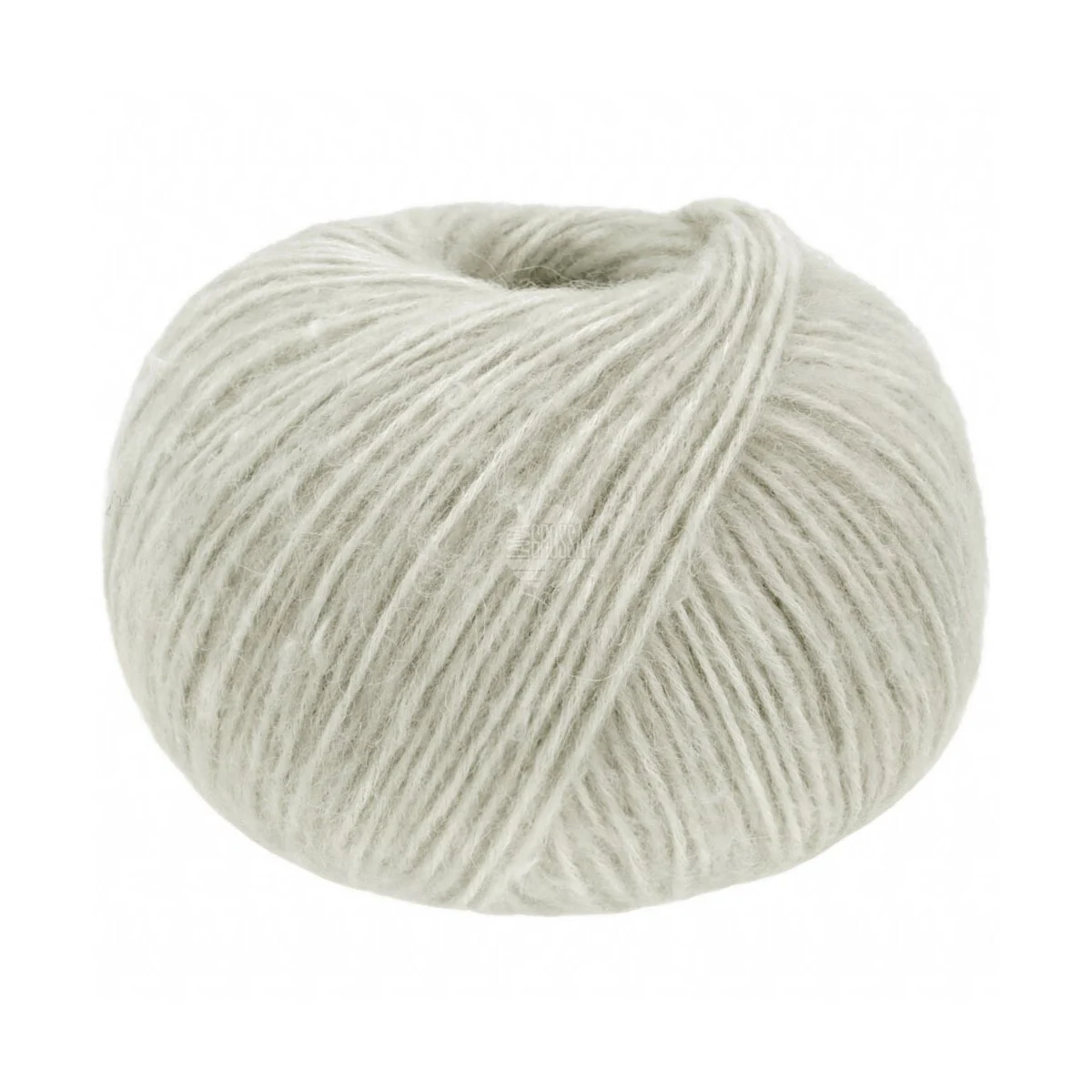 Lana Grossa - Natural Alpaca Pelo 0036 rohweiß lichtgrau