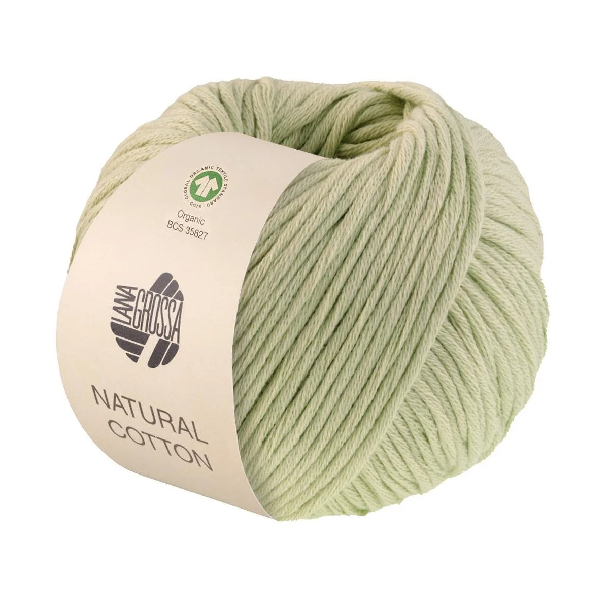 Lana Grossa - Natural Cotton GOTS 0001 blassgrün