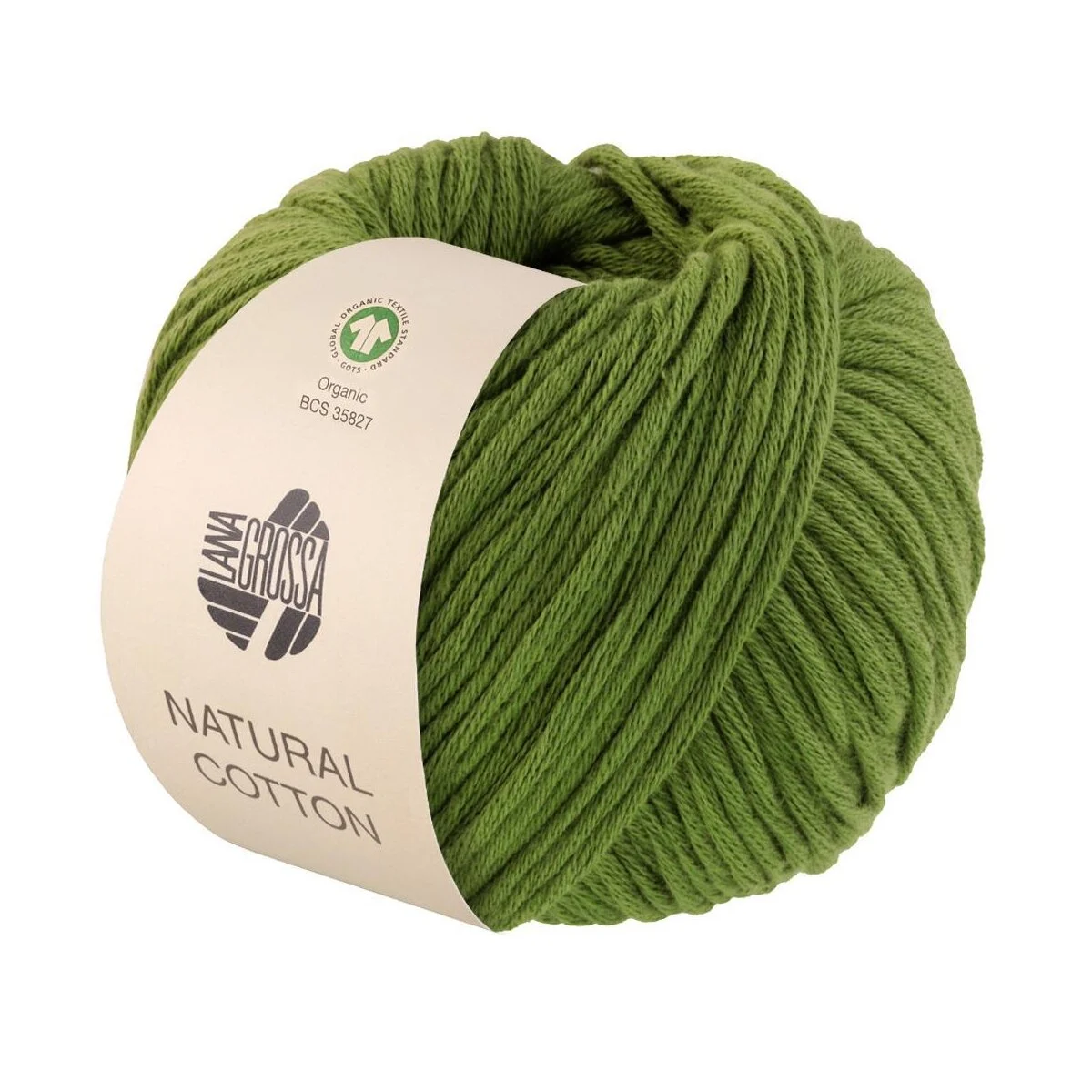 Lana Grossa - Natural Cotton GOTS 0003 grün