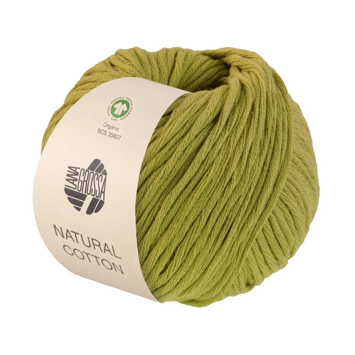 Lana Grossa - Natural Cotton GOTS 0004 frühlingsgrün
