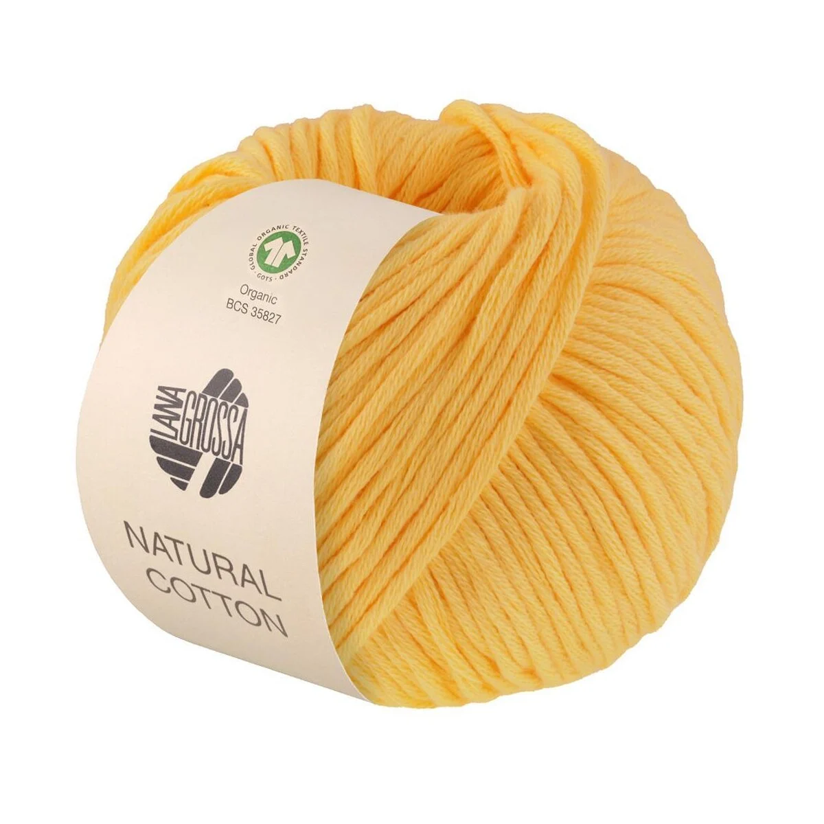 Lana Grossa - Natural Cotton GOTS 0005 gelb