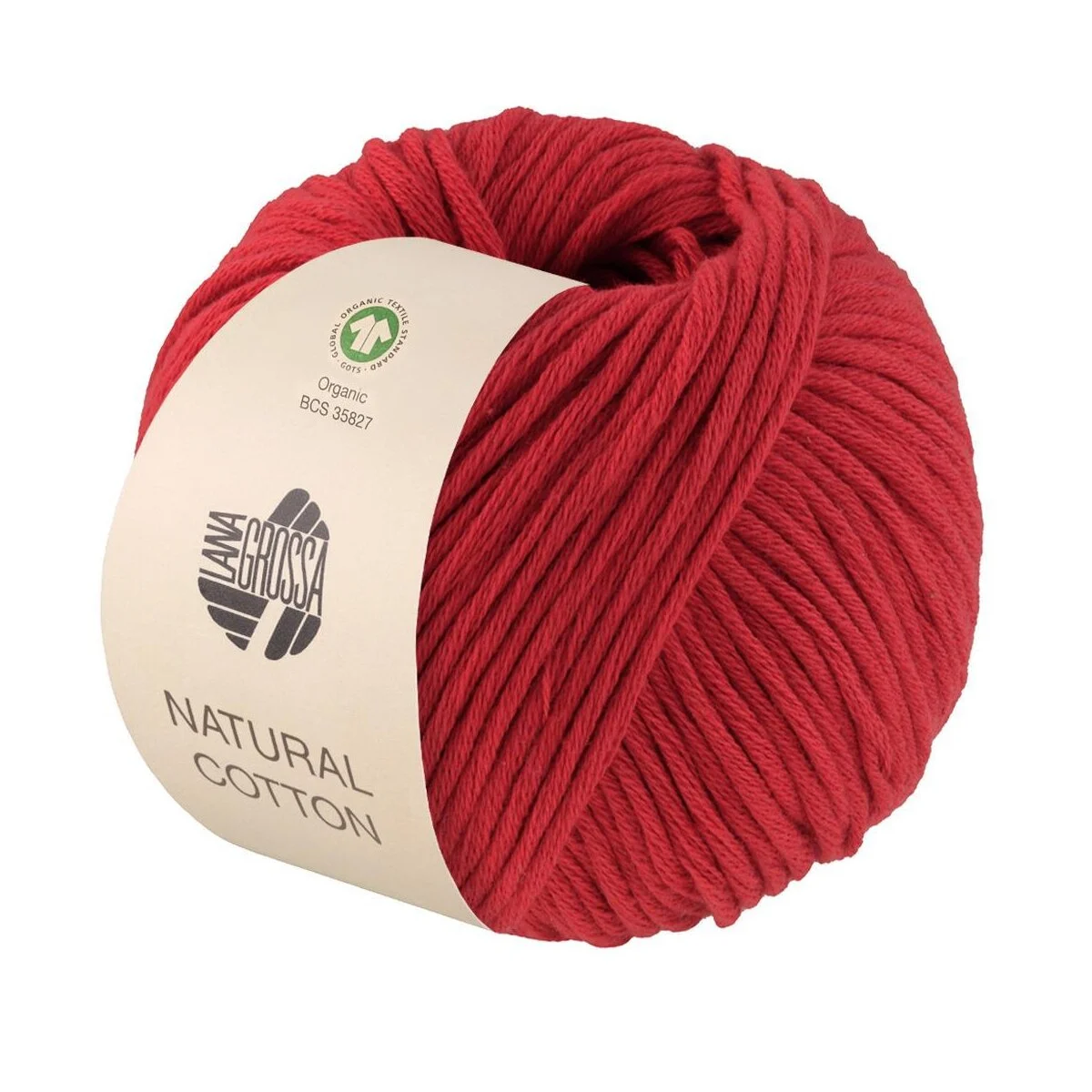 Lana Grossa - Natural Cotton GOTS 0007 rot