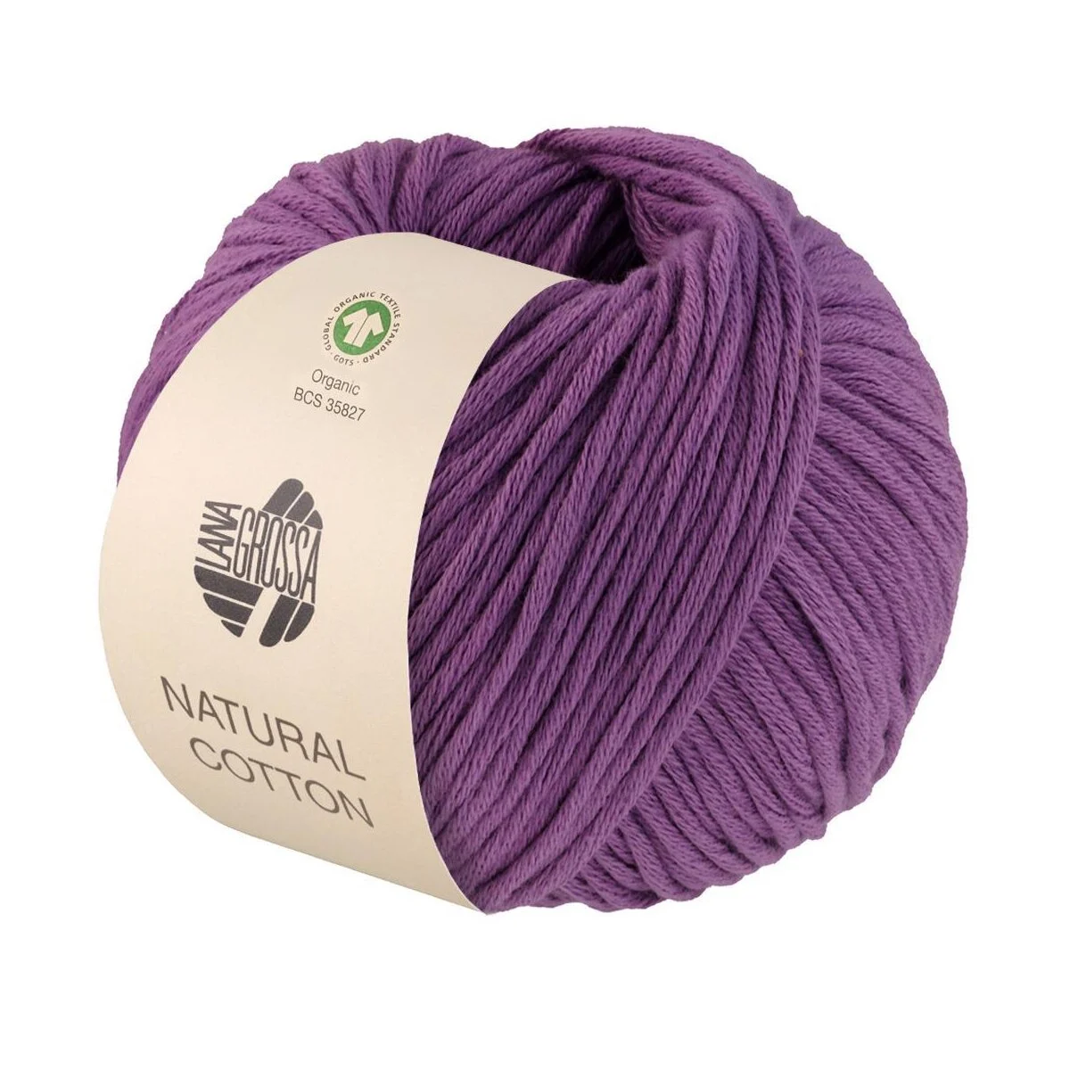 Lana Grossa - Natural Cotton GOTS 0008 lila