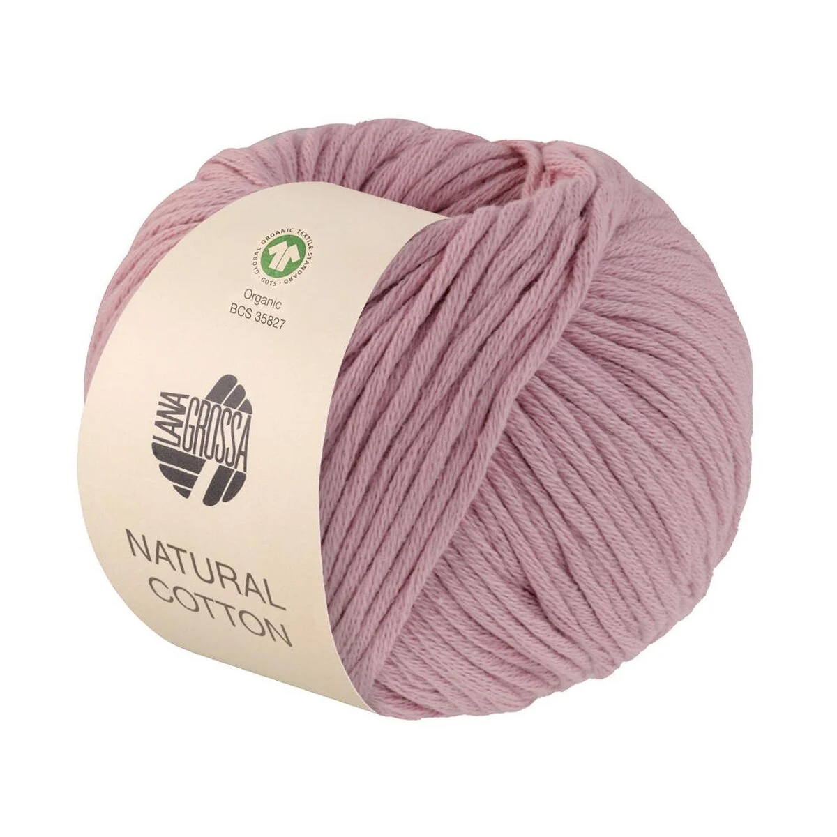 Lana Grossa - Natural Cotton GOTS 0011 altrosa