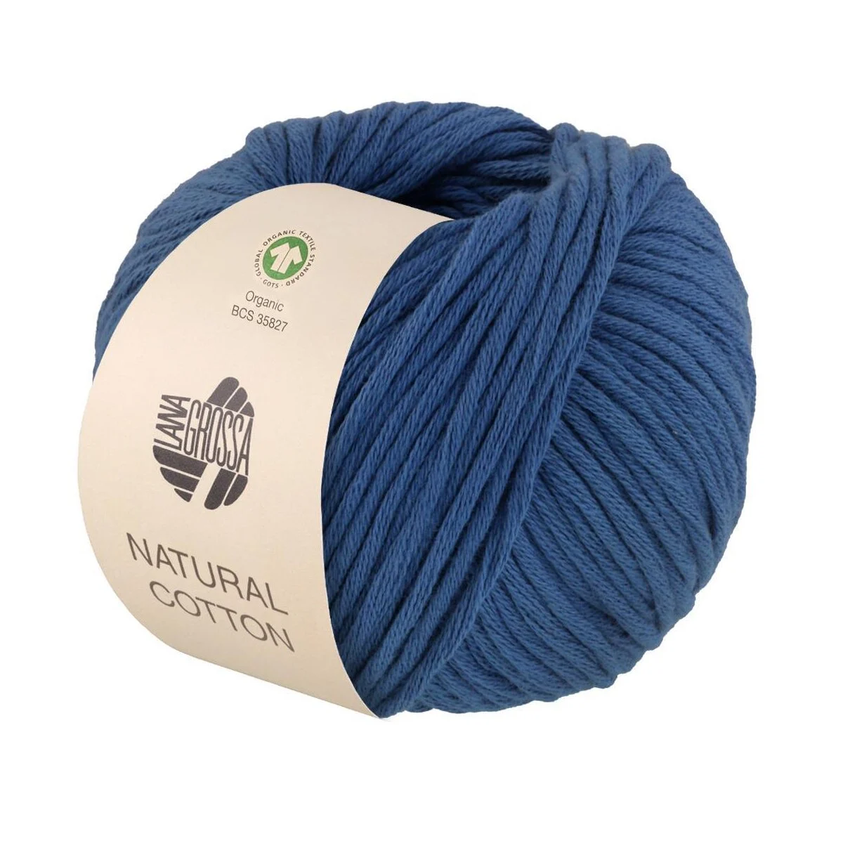 Lana Grossa - Natural Cotton GOTS 0014 blau