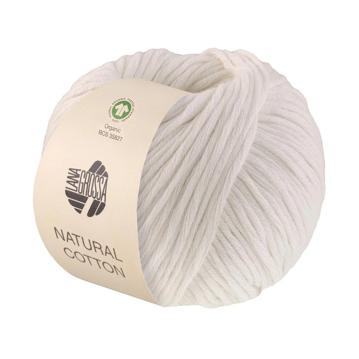Lana Grossa - Natural Cotton GOTS 0017 weiß