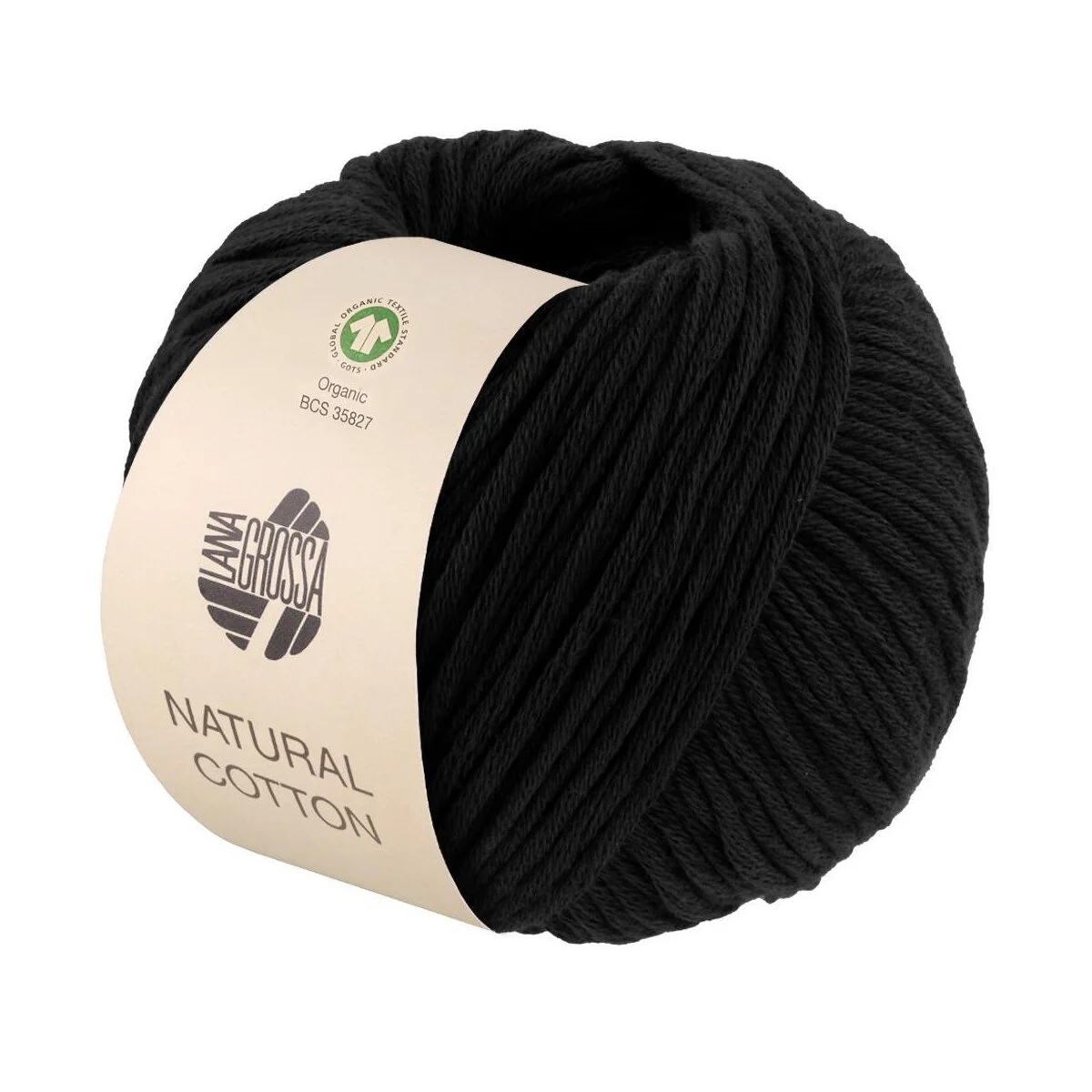 Lana Grossa - Natural Cotton GOTS 0022 schwarz