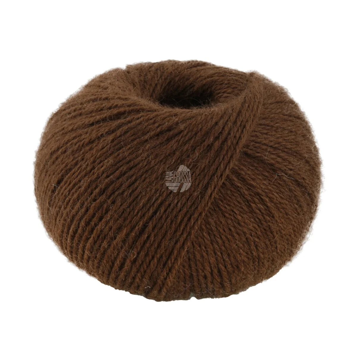 Lana Grossa - Natural Lama Fine 0113 schokobraun