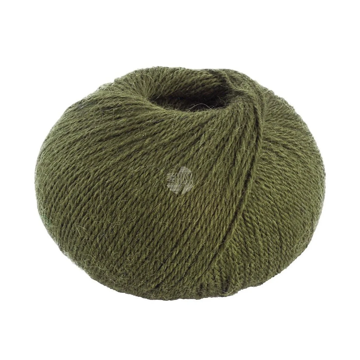 Lana Grossa - Natural Lama Fine 0119 olivgrün