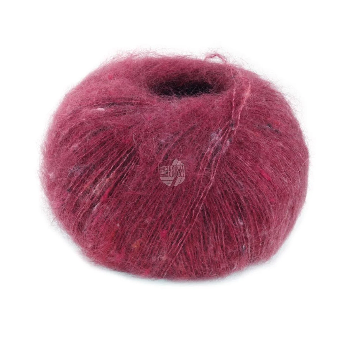 Lana Grossa - Natural Superkid Tweed 0612 orientrot
