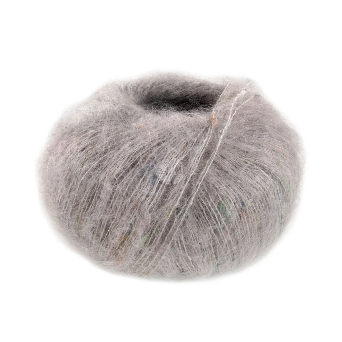 Lana Grossa - Natural Superkid Tweed 0623 hellgrau