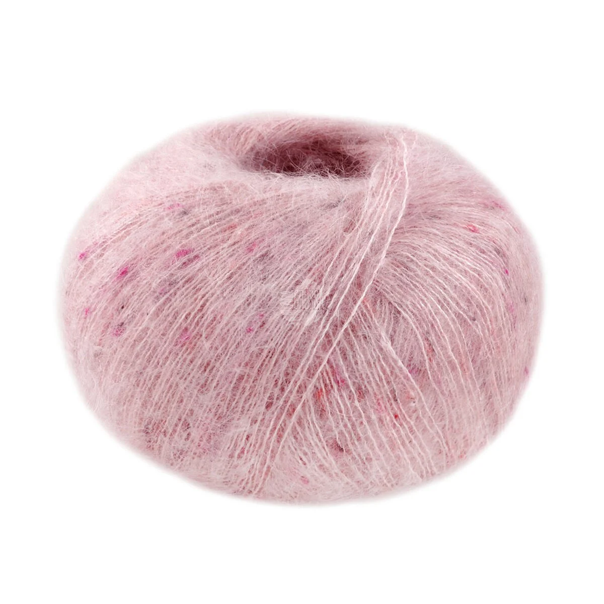 Lana Grossa - Natural Superkid Tweed 0629 rosé
