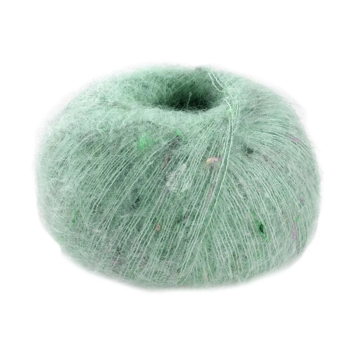 Lana Grossa - Natural Superkid Tweed 0632 mint
