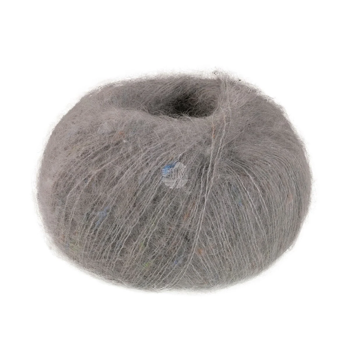 Lana Grossa - Natural Superkid Tweed 0636 mausgrau
