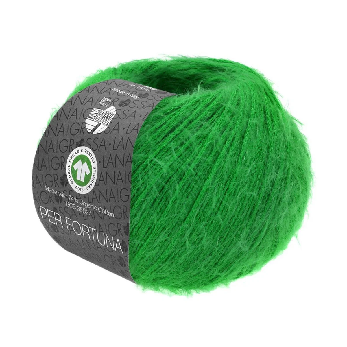 Lana Grossa - Per Fortuna GOTS 0047 jadegrün