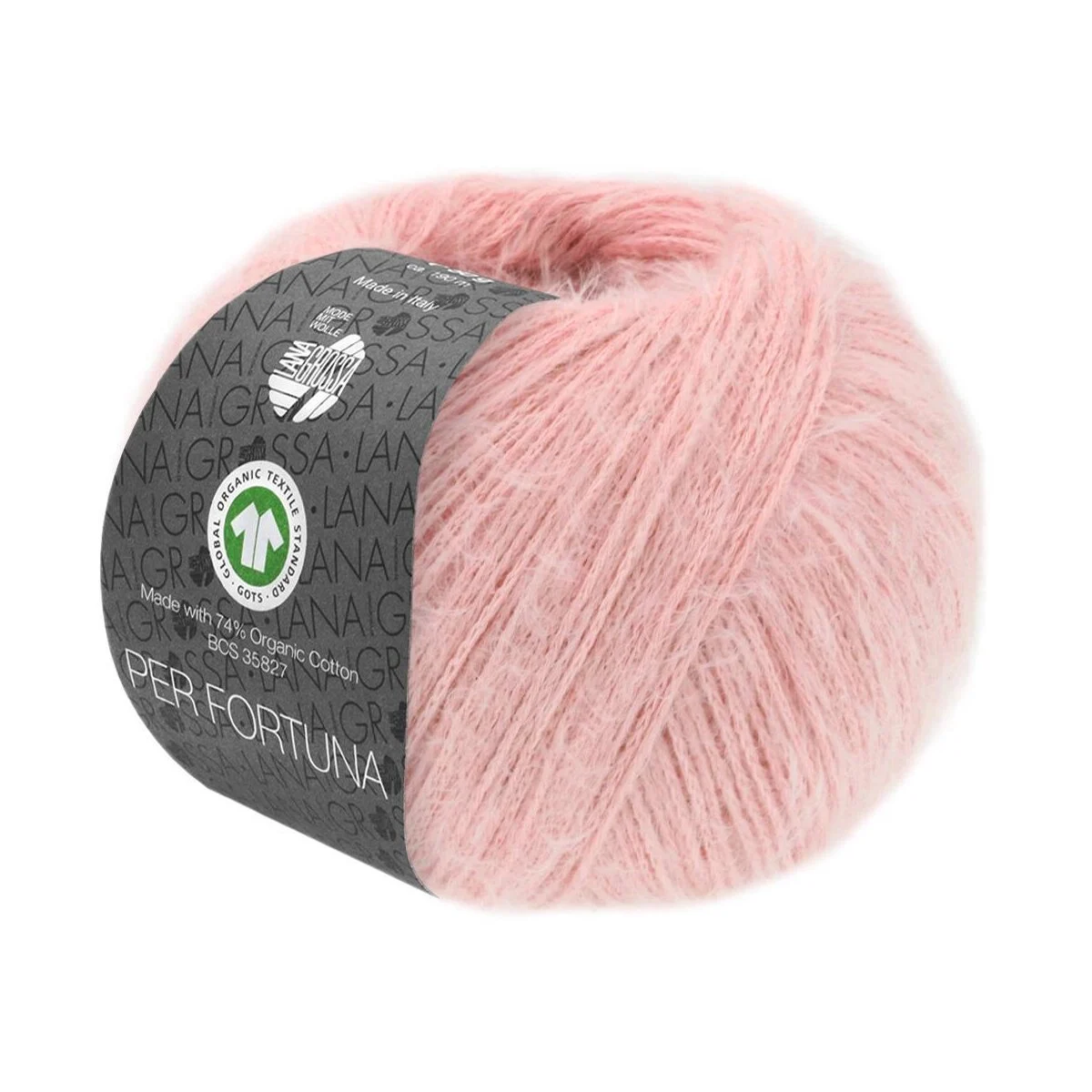 Lana Grossa - Per Fortuna GOTS 0053 hellrosa